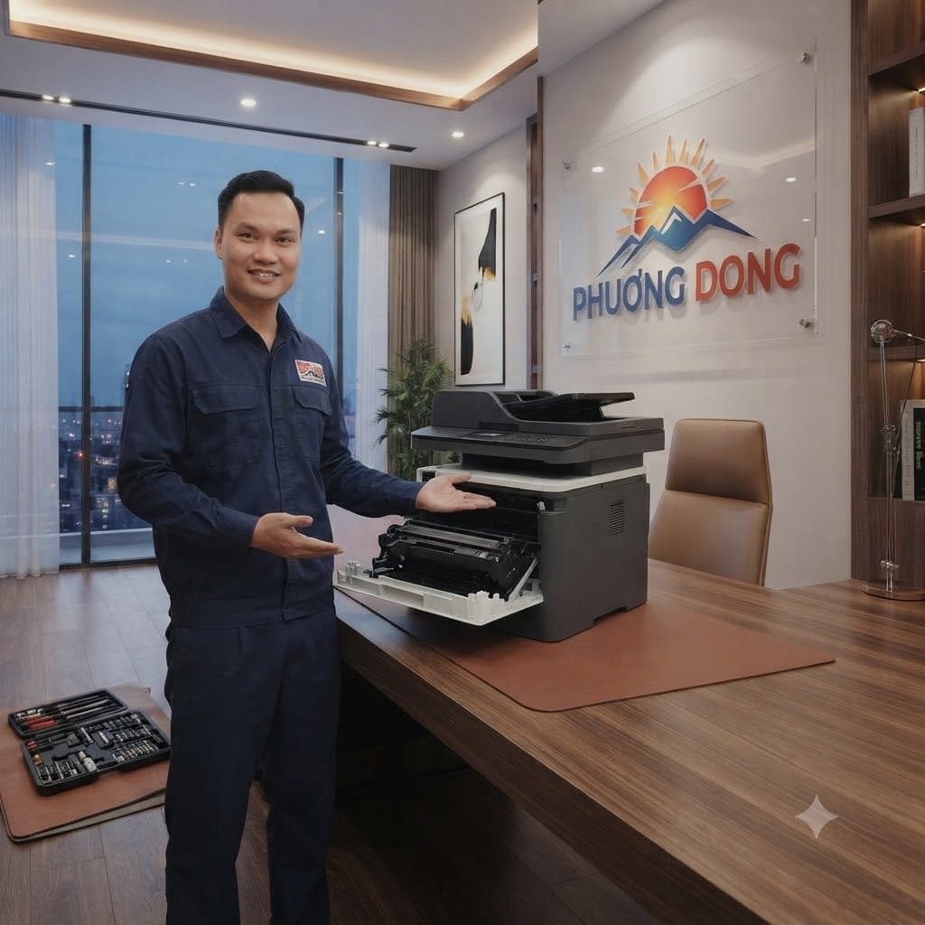 Đổ mực máy in tại Huỳnh Thúc Kháng Hà Nội