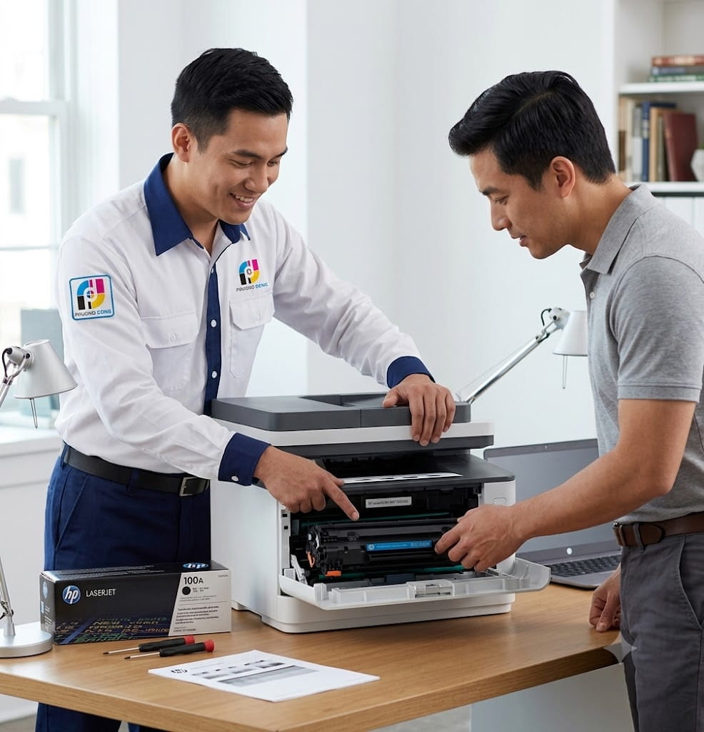 Dịch Vụ Đổ Mực Máy In Tại Phố Kim Quan Thượng