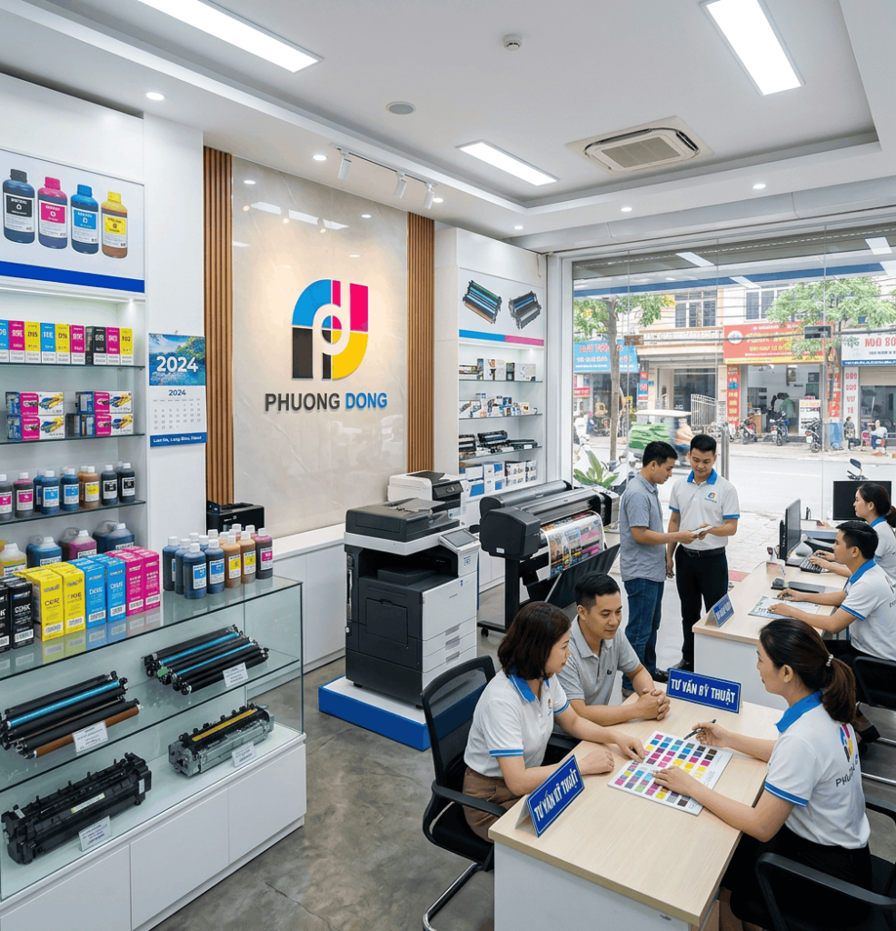Địa Chỉ Đổ Mực Máy In Tại Hà Nội Phố Lâm Hạ Uy Tín